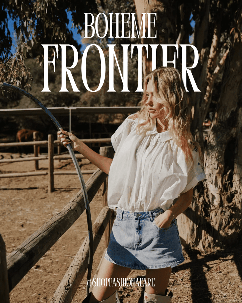 Boheme Frontier: A Journey Through Western Romance & Bohemian Ease